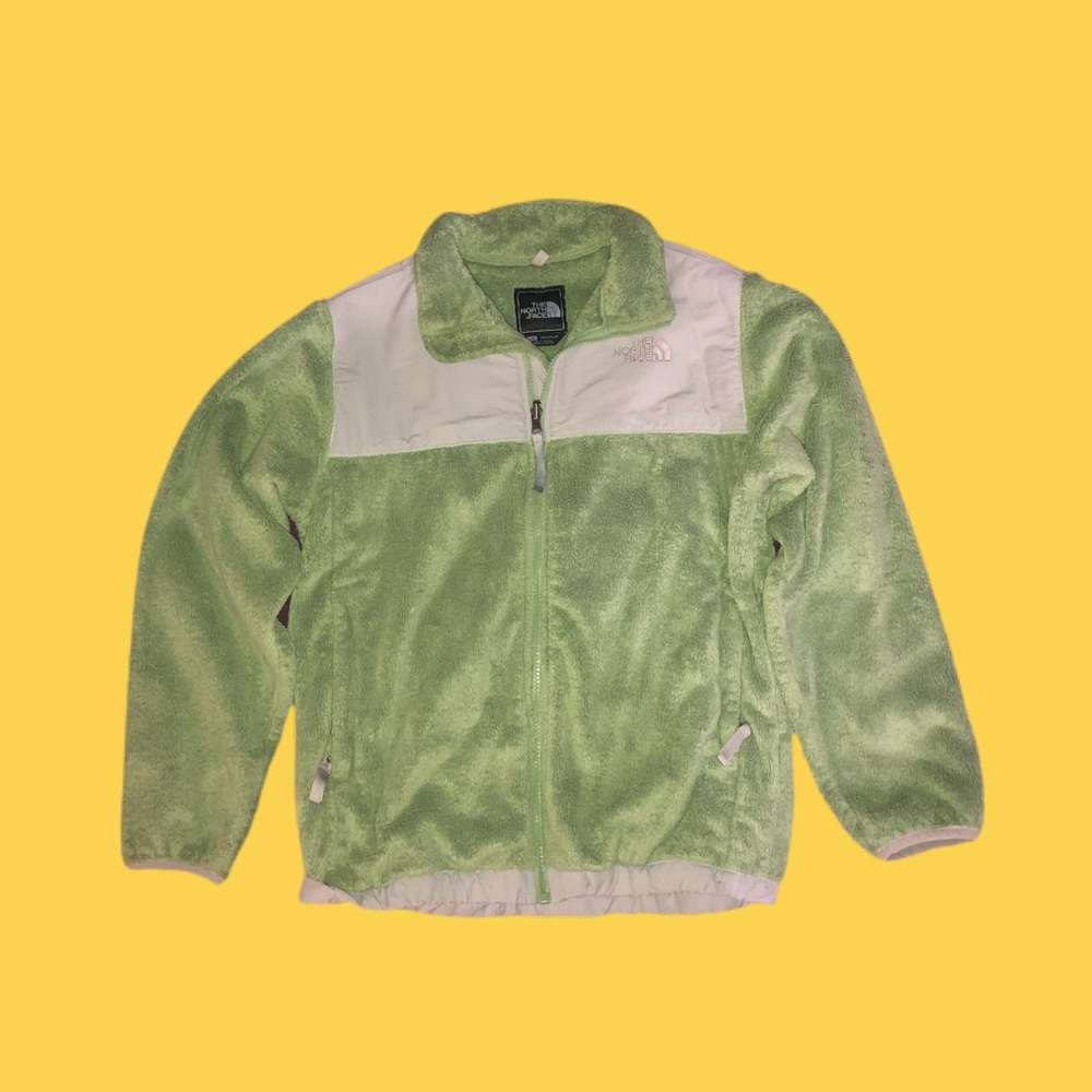 Vintage Girls Fleece Northface coat